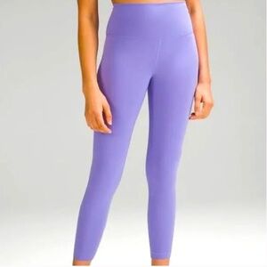 NWT Lululemon Align HR Pant 25" in Dark Lilac [Size 4]